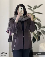 کت مازراتی مدل آوا گرم بالا نخ توییست کد 1196 - تصویر 6