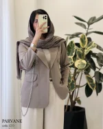 مدل پروانه جنس کرپ جودون کد 1233 - تصویر 5