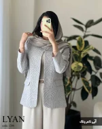 کت لیان جنس ژاکارد کد 1206 - تصویر 6