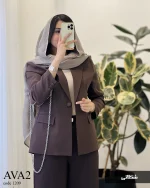 کت مدل آوا 2 جنس مازراتی کد 1209 - تصویر 6