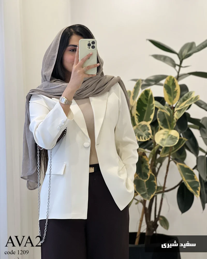 کت مدل آوا 2 جنس مازراتی کد 1209 - تصویر 9