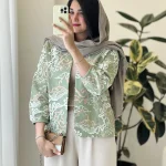 مدل مبینا جنس لینن هندی سوزن دوزی خامه دوزی شده کد 1216