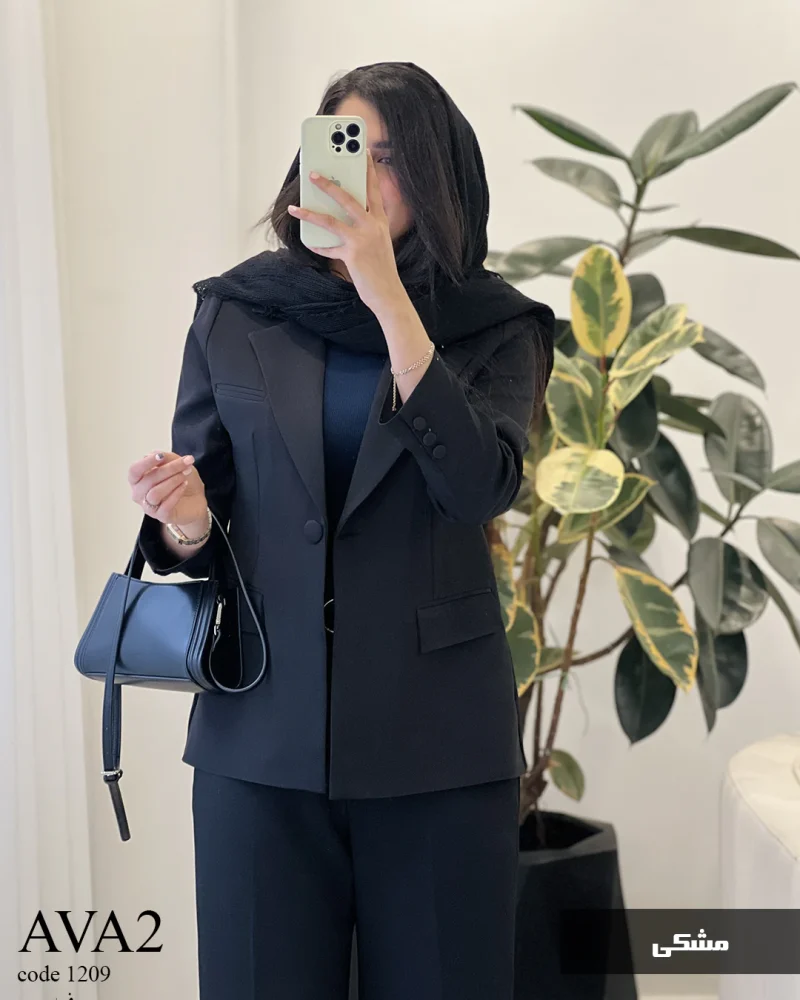 کت مدل آوا 2 جنس مازراتی کد 1209 - تصویر 7