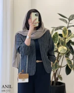 مدل آنیل جنس لینن ژاکارد حصیری کد 1232 - تصویر 6