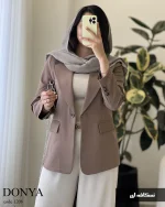 کت مدل دنیا جنس مازراتی گرم بالا کد 1208 - تصویر 5