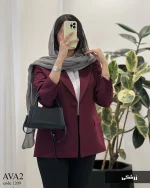 کت مدل آوا 2 جنس مازراتی کد 1209 - تصویر 2