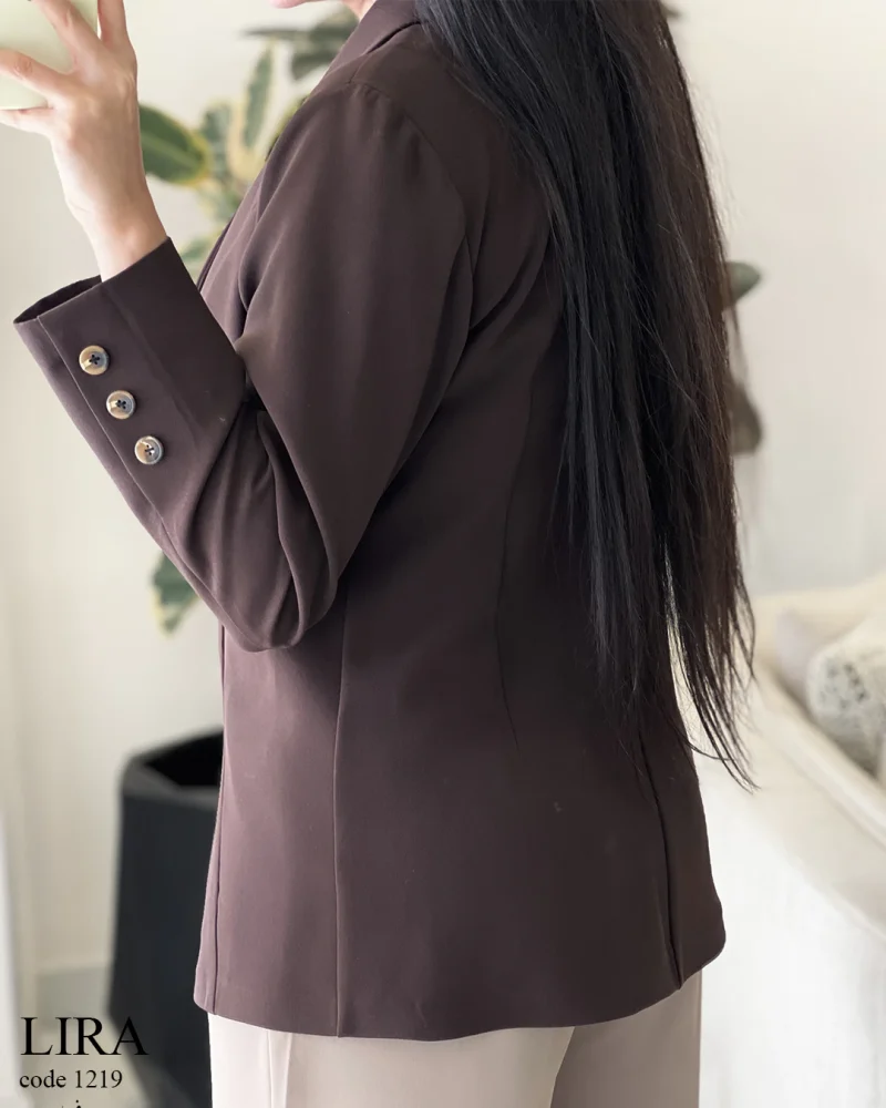کت مدل لیرو جنس مازراتی کد 1219 - تصویر 2