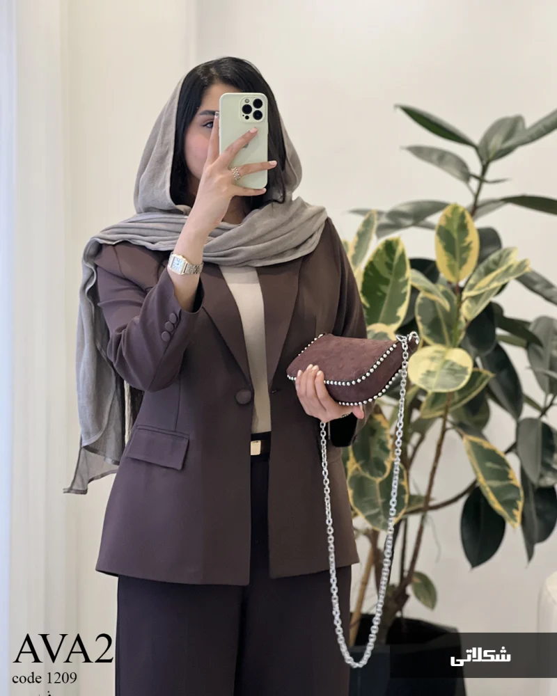 کت مدل آوا 2 جنس مازراتی کد 1209 - تصویر 10