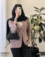 کت شیرین جنس کرپ پتینه کد 1226 - تصویر 8