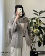 مدل پرنیا جنس کرپ بزایاق کد 1214 - تصویر 12