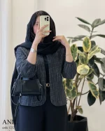 مدل آنیل جنس لینن ژاکارد حصیری کد 1232 - تصویر 4
