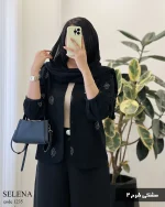 مدل سلنا جنس لینن هندی سوزن  کد 1235 - تصویر 5