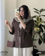 کت مدل آوین جنس لینن زارا کد 1220 - تصویر 13
