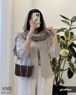 مدل آنیل جنس لینن ژاکارد حصیری کد 1232 - تصویر 8