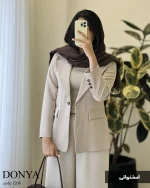 کت مدل دنیا جنس مازراتی گرم بالا کد 1208 - تصویر 2