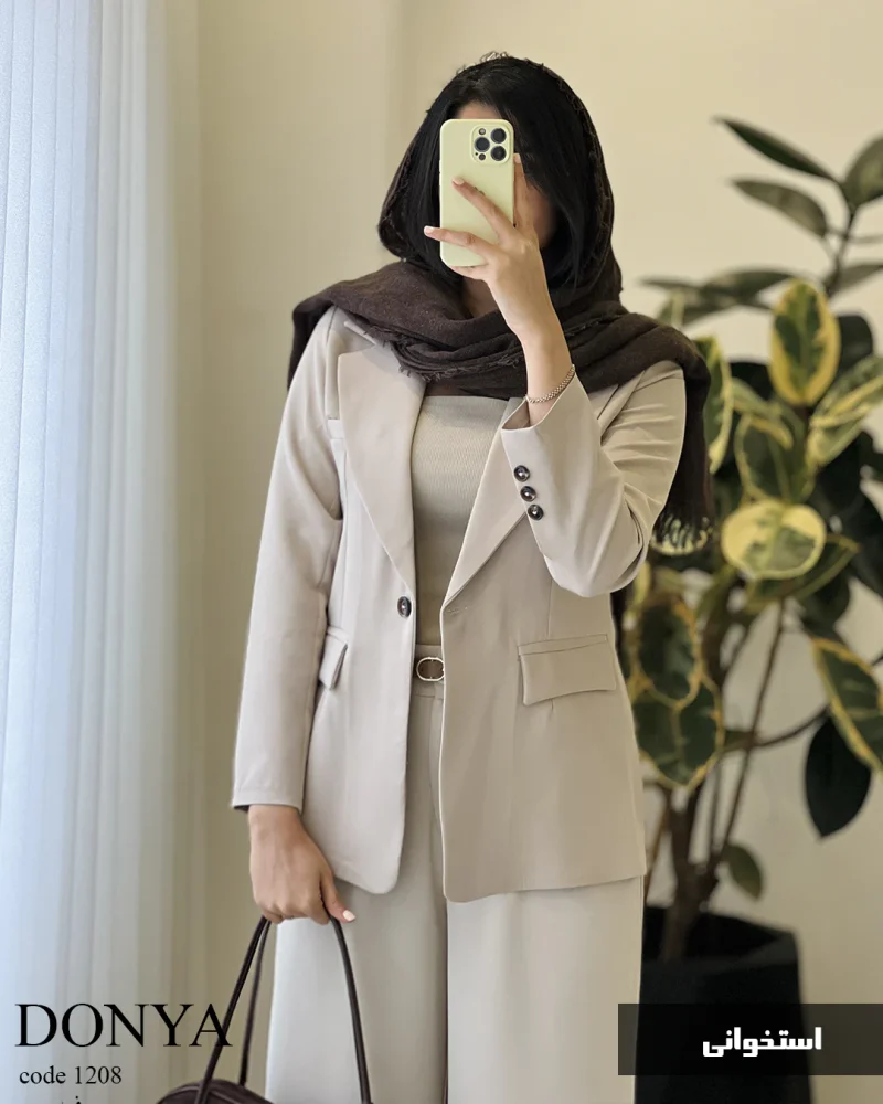 کت مدل دنیا جنس مازراتی گرم بالا کد 1208 - تصویر 2