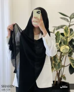 شال پلیسه برشکا مدل شهین کد 1236 - تصویر 5