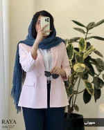 کت مدل رایا  جنس مازراتی کد 1217 - تصویر 10