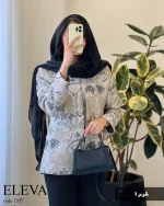 کت الِوا جنس ژاکارد کد 1207 - تصویر 3