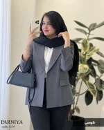 مدل پرنیا جنس کرپ بزایاق کد 1214 - تصویر 10