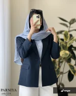 مدل پرنیا جنس کرپ بزایاق کد 1214 - تصویر 9