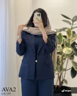 کت مدل آوا 2 جنس مازراتی کد 1209 - تصویر 5