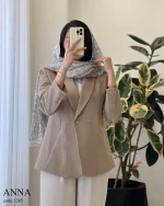 کت آنا جنس کرپ بزایاق کد 1245 - تصویر 2