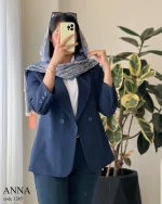 کت آنا جنس کرپ بزایاق کد 1245 - تصویر 14