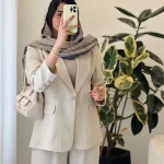 کت شکوه جنس لینن شانتون کد 1248