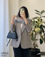 کت آنا جنس کرپ بزایاق کد 1245 - تصویر 11