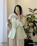 کت آنا جنس کرپ بزایاق کد 1245 - تصویر 7