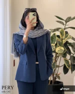 کت مدل پِری جنس پِری گرم بالا ترک کد 1242 - تصویر 5