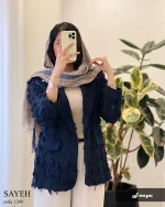 کت سایه جنس لینن ریش درجه یک کد 1240 - تصویر 4