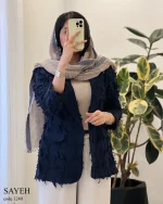 کت سایه جنس لینن ریش درجه یک کد 1240 - تصویر 8