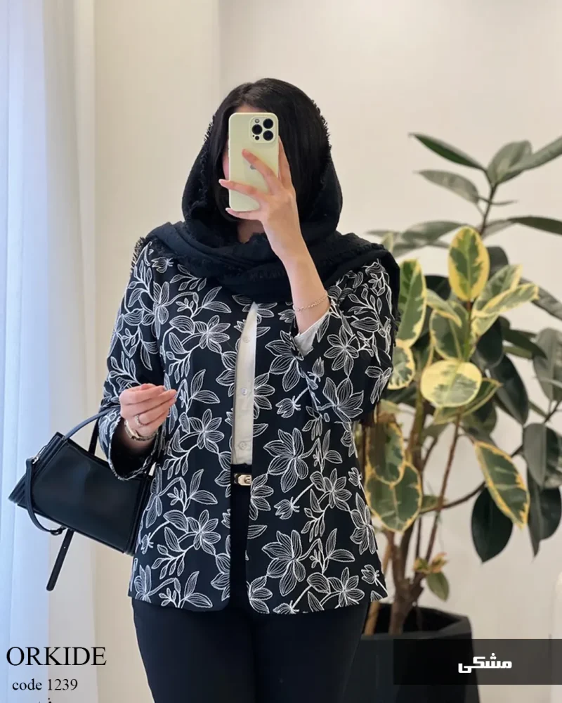 مدل ارکیده لینن ترک سوزن دوزی کد 1239 - تصویر 8