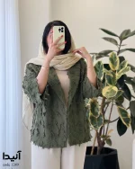 مدل آنیدا جنس لینن ریش کد 1249 - تصویر 5