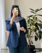 کت آنا جنس کرپ بزایاق کد 1245 - تصویر 10