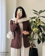 کت کمند جنس لینن کتیبه کد 1246