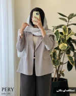 کت مدل پِری جنس پِری گرم بالا ترک کد 1242 - تصویر 14