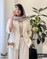 مدل آنیدا جنس لینن ریش کد 1249 - تصویر 4