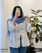 مدل ارکیده لینن ترک سوزن دوزی کد 1239 - تصویر 7