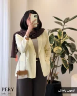 کت مدل پِری جنس پِری گرم بالا ترک کد 1242 - تصویر 2