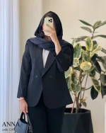 کت آنا جنس کرپ بزایاق کد 1245 - تصویر 18
