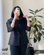 کت مدل آوین جنس لینن اسلپ ترک کد 1264 - تصویر 9