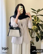 مدل مونا جنس کرپ مورگان درجه یک کد 1253 - تصویر 2
