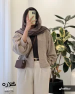 مدل گلاره جنس لینن مودال ترک کد 1278