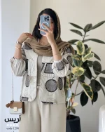 مدل آریس جنس لینن هندی کد 1298 - تصویر 2