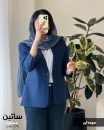 مدل ساتین جنس لینن جودون کد 1270 - تصویر 7