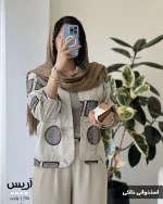 مدل آریس جنس لینن هندی کد 1298 - تصویر 6