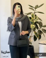 کت مدل سارینا کرپ بزایاق کد 1286 - تصویر 6